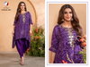 Nz 1557 By AF Dola Silk Embroidery Kurti With Bottom Dupatta Orders In India